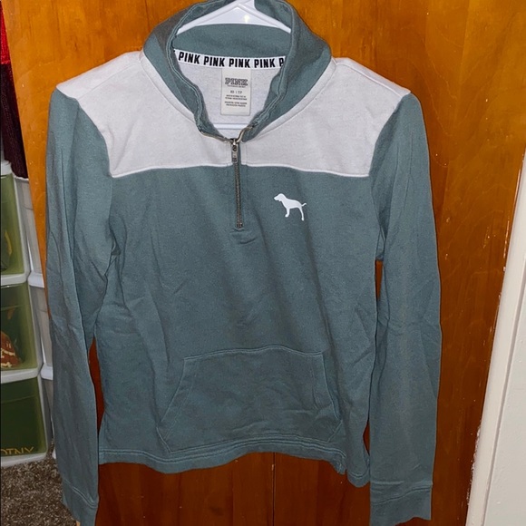 PINK Victoria's Secret Tops - VS Pink quarter zip crewneck